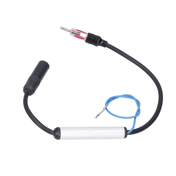 Amplificator semnal radio auto Bizaical, ABS, universal, reducere zgomot, compatibilitate extinsa