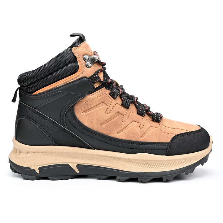 Ghete de Barbati, Cu interior imblanit, GB1003, Maro camel