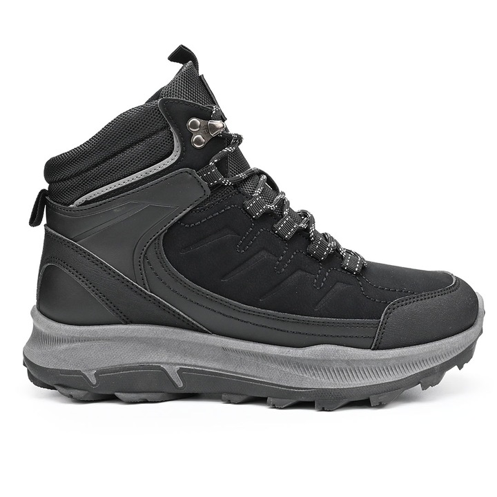 Ghete de Barbati, Cu interior imblanit, GB1003, Negru