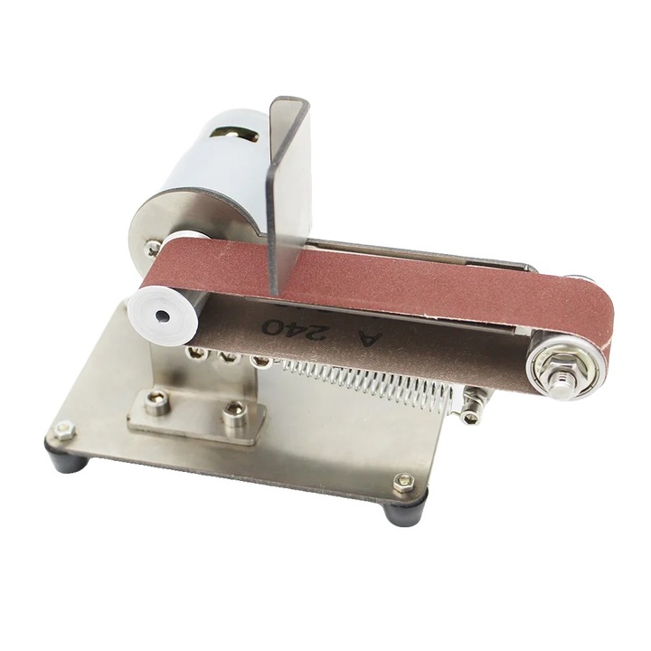 Електрическа мини шлайфмашина, 300W, регулируема скорост, 33x3см, сребриста, 14x14x20см