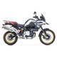Crash bar superior MOTOMAGUS pentru BMW F 750 GS / BMW F 850 GS 18-21, Negru