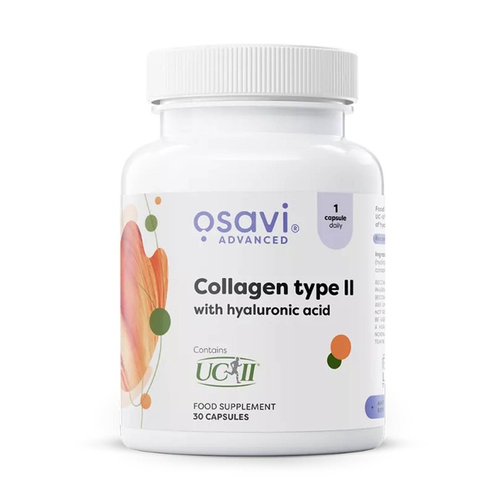 UC-II Collagen type II with hyaluronic acid, Osavi, 30 capsule