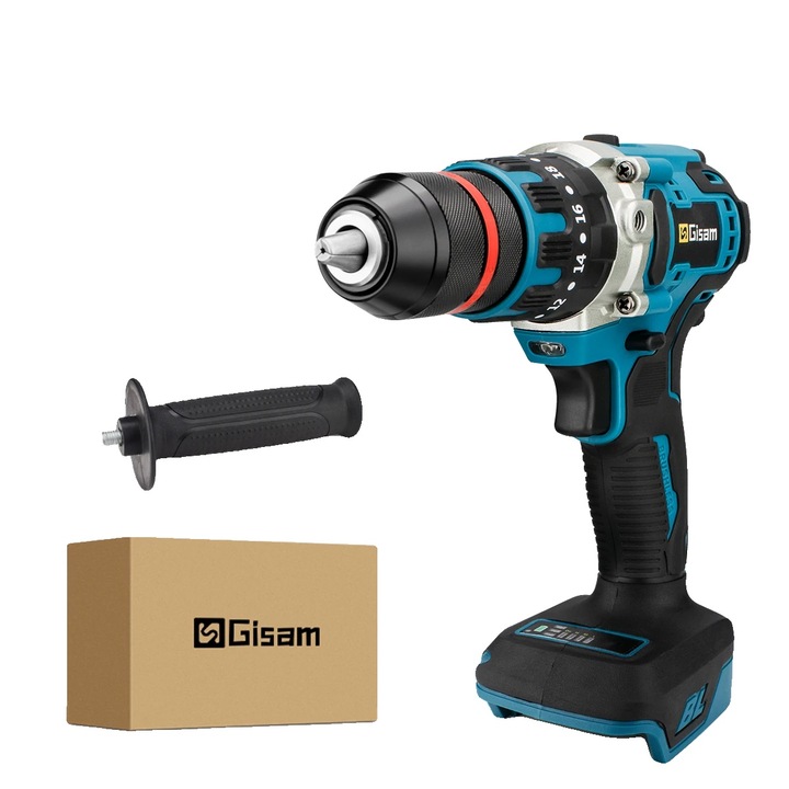 Masina de gaurit electrica 3-in-1, 480 N.M, 4000rpm, fara baterie, fara adaptor