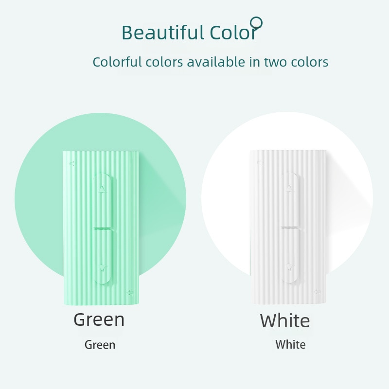 Ata dentara, Cozevdnt, set cutie portabila, plastic, verde