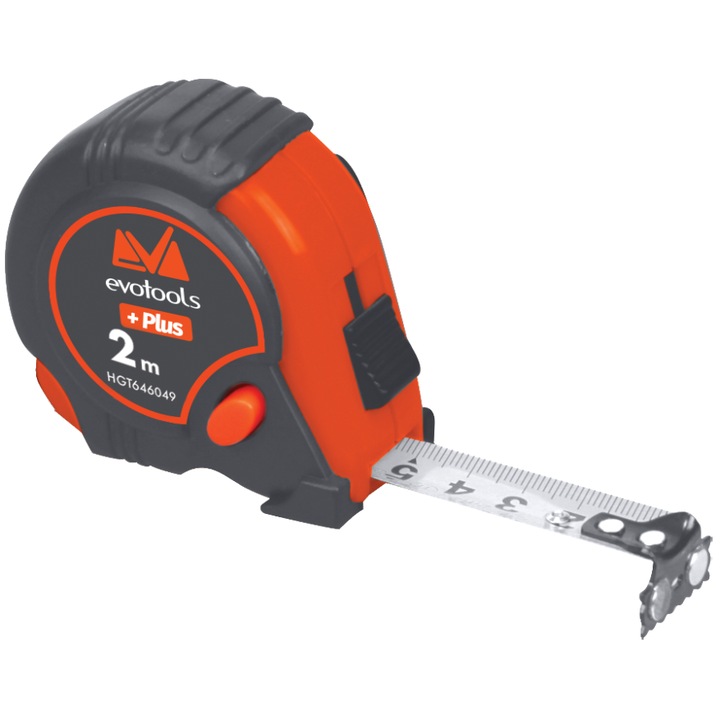 Ruleta 3 Frane Magnet si Protectie PLUS, Lungime 2 m, latime 16 mm