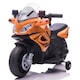 Motocicleta electrica de politie pentru copii, Portocalie