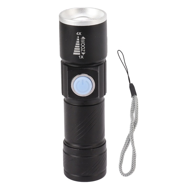Lanterna UV Cozevdnt, 395nm, USB, 68g, multicolor, 95x25mm