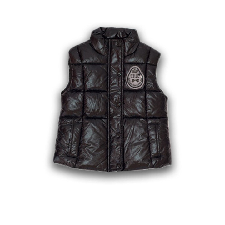 Vesta fetite, Bimbalina, cu fermoar si capse, 41834