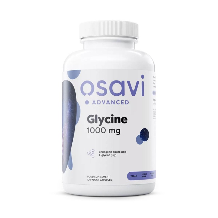 Glycine, 1000 mg, Osavi, 120 capsule