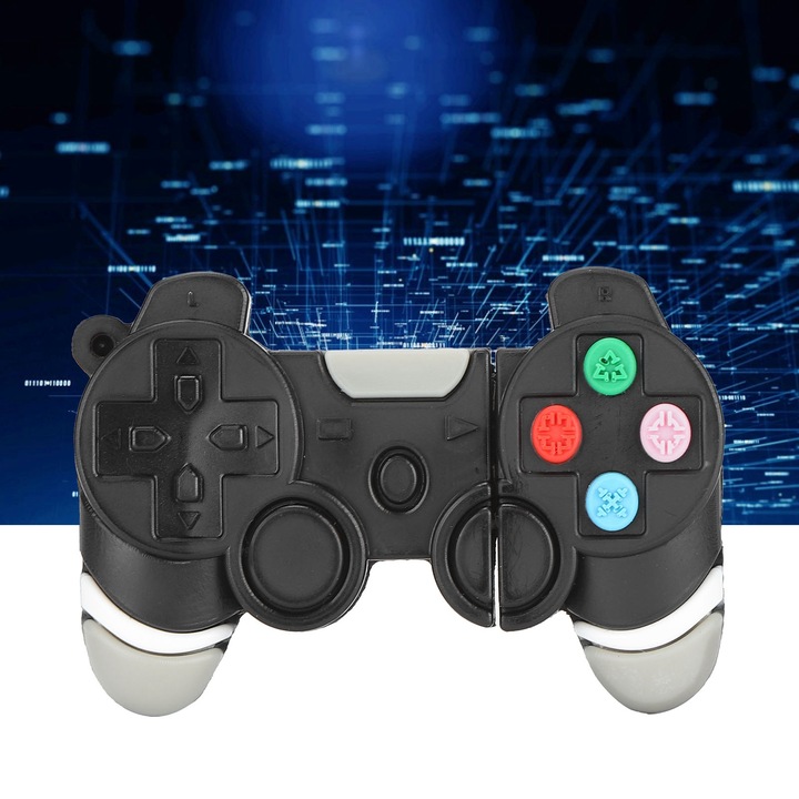 USB 2.0 флаш памет, 32 GB, черна, Longziming, изработена от ABS, за съхранение и предаване на данни