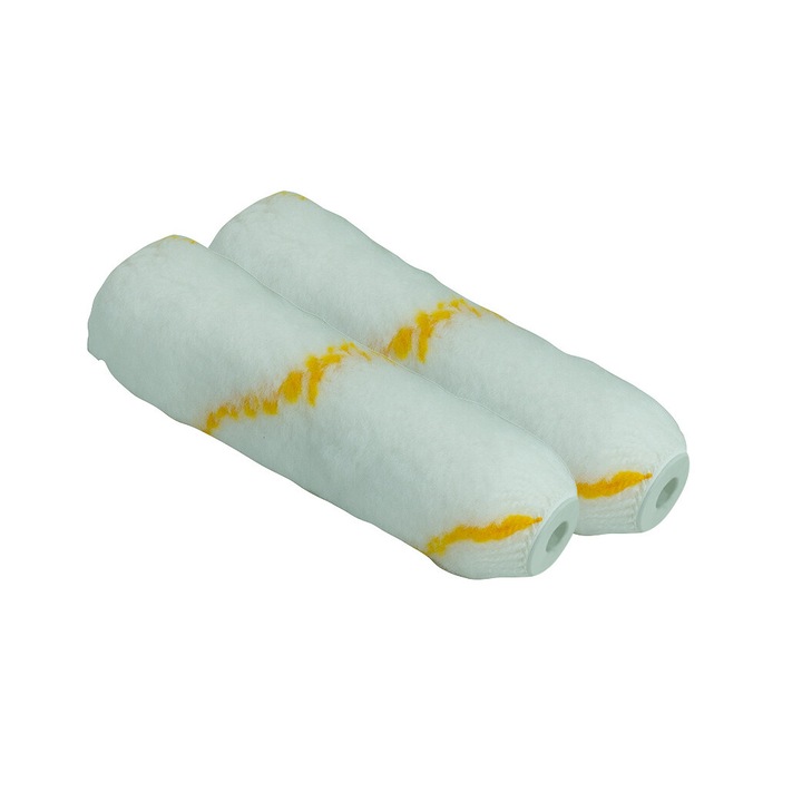 Set 2 role de schimb pentru mini trafalet universal MONDELIN anti-picurare, pentru tavane si vopsea mata, L100 mm