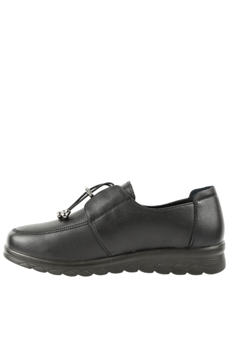 Pantofi casual, dama, GALLOP, GA 231152 negru, piele naturala 36