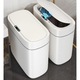 Cos de Gunoi cu Senzor Automat ZIBBA Life™, 9.5L Capaitatea, 30 cm inaltime, Pentru baie, bucatarie, living, deschidere/inchidere silentioasa a capacului– Design Modern si Igienic