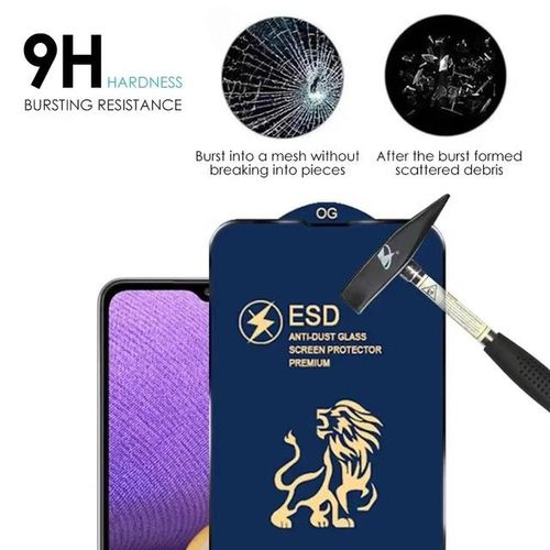 Folie de Protectie OG din Sticla compatibila cu Samsung Galaxy A55 5G, sticla ESD, Super HD Glass, Anti-static