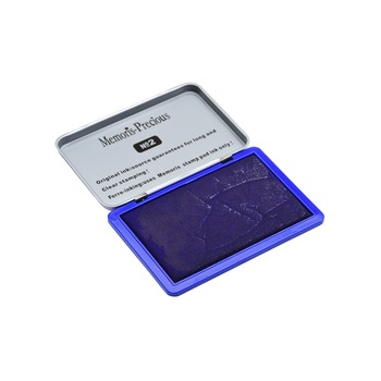 Tusiera metal Memoris, 7cm x 11cm, albastru Tusiera metal Memoris, 7cm x 11cm, albastru