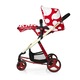 Carucior 2 in 1 Cosatto Giggle Red Bubbles