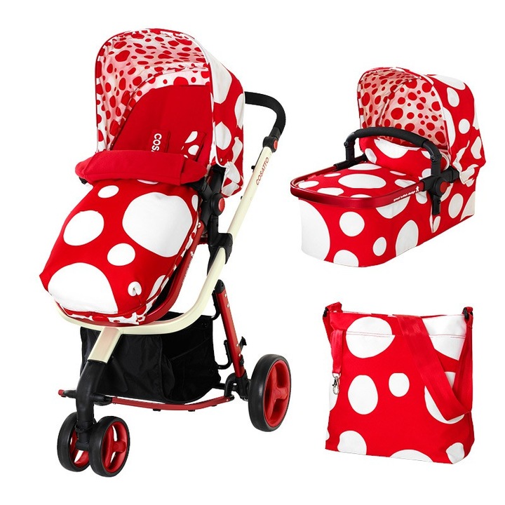 Carucior 2 in 1 Cosatto Giggle Red Bubbles