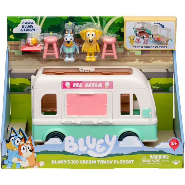 Комплект за игра Bluey - Камионът за сладолед