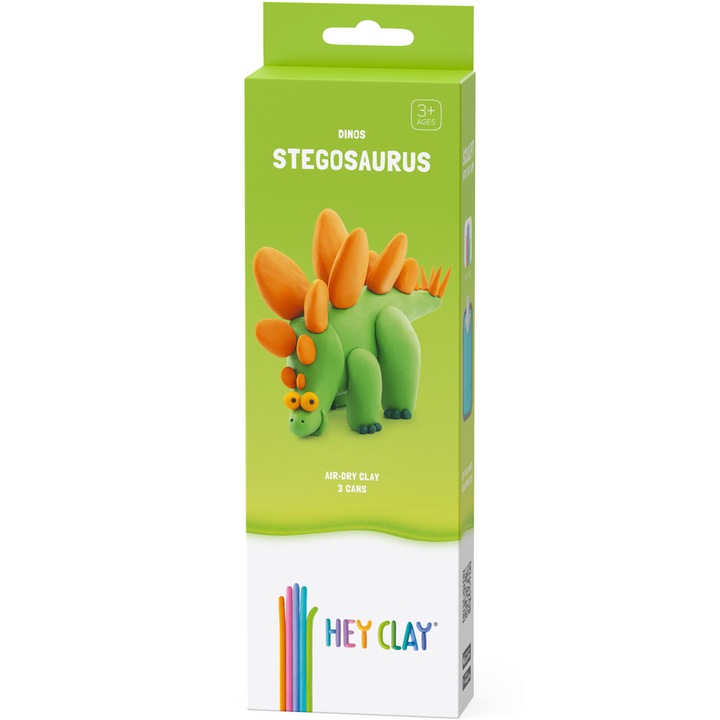 Set Hey Clay Dinos - Stegosaurus