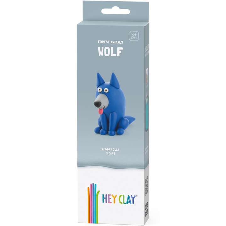 Set Hey Clay Forest Animals - Lup