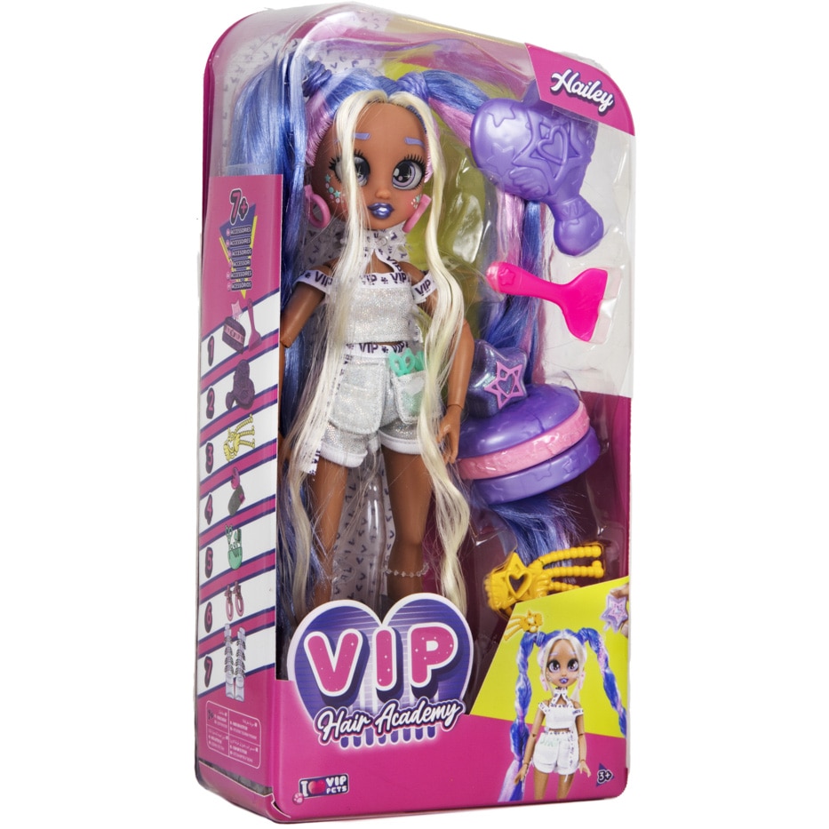 Papusa I Love VIP Pets - Hair Academy, Hailey - eMAG.ro