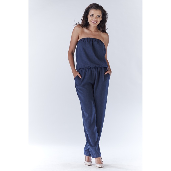 Salopeta dama, Awama, Poliester/In, Bleumarin