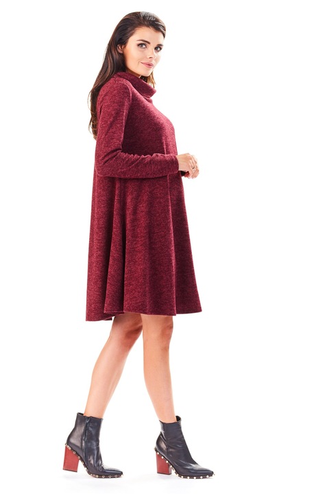 Rochie dama, Awama, Poliester, Visiniu, A198