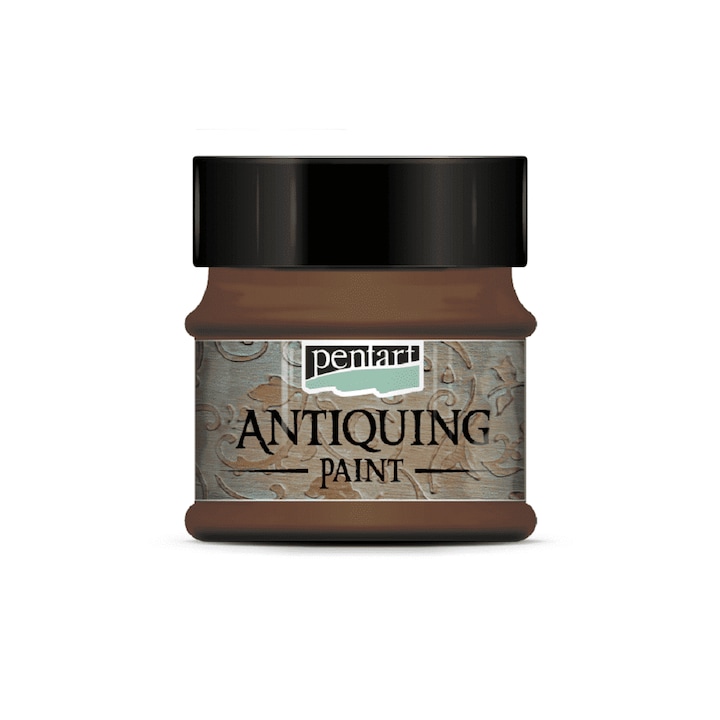 Vopsea de antichizare Pentart, 50 ml, efecte antice, pe baza de apa