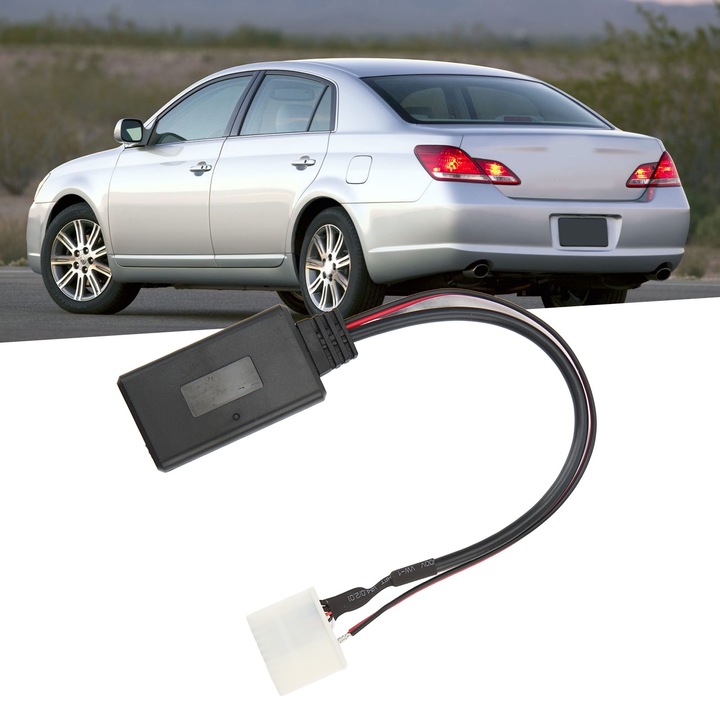 Bluetooth 5.0 AUX adapter autórádióhoz, longziming, kompatibilis a 4Runner, Avalon, Camry, Corolla, FJ Cruiser, 2007-2009 modellekkel