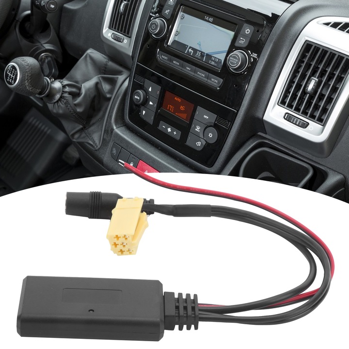 Bluetooth AUX 5.0 adapter mikrofonnal, 150 cm, Fiat Ducato 2011-es modellhez