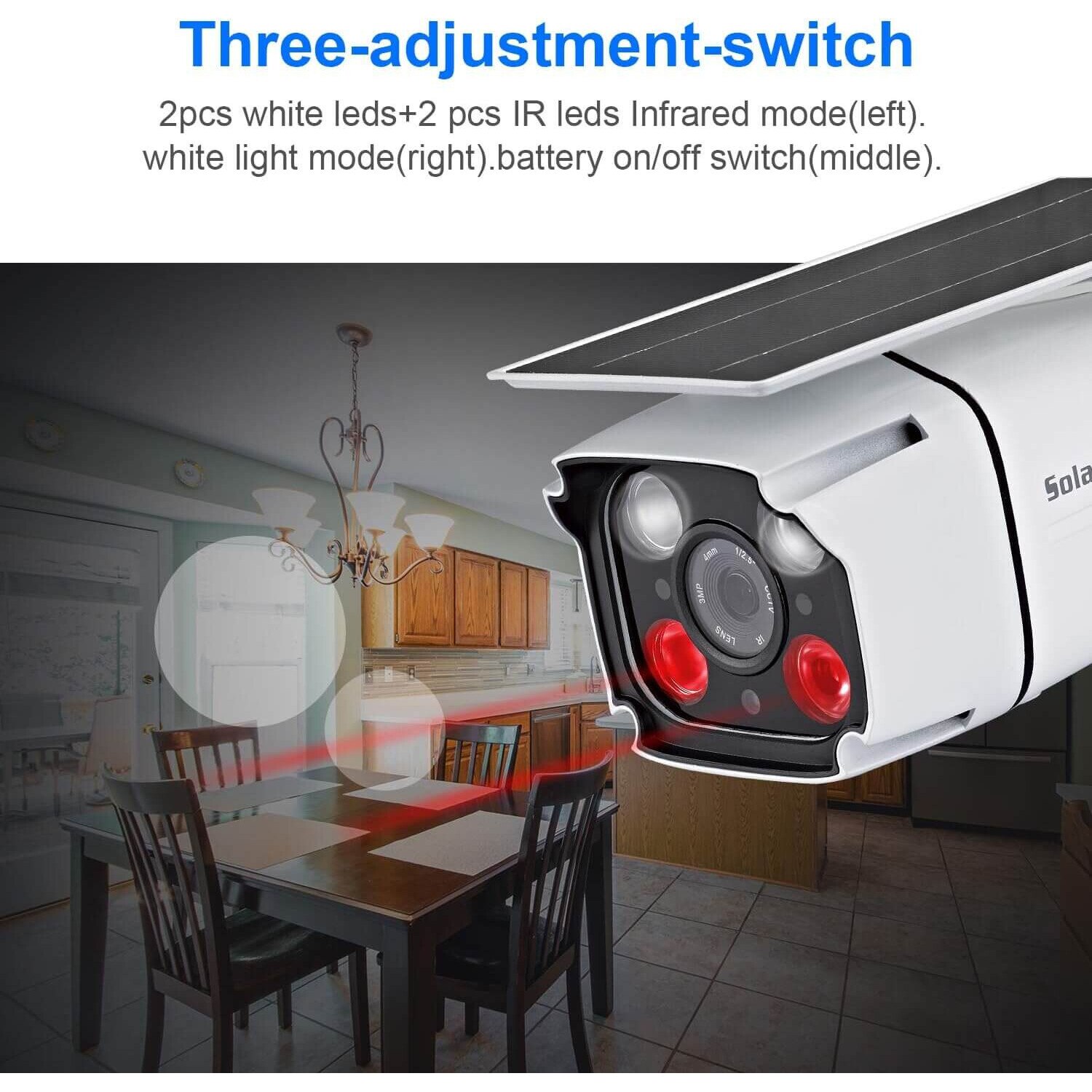 Watchman Camera System Camera de supraveghere, Watchmen CCTV, 2,4 GHz, WiFi, IP67 - eMAG.ro