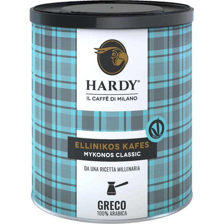Мляно кафе Hardy в метална кутия 200гр, Mykonos Classic