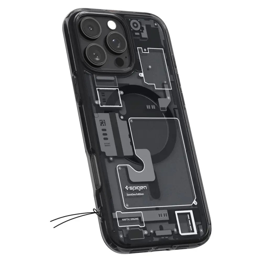 Husa Spigen Ultra Hybrid Mag do MagSafe pentru iPhone 16 Pro Max, fumuriu-gri