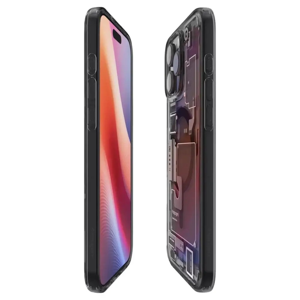 Husa Spigen Ultra Hybrid Mag do MagSafe pentru iPhone 16 Pro Max, fumuriu-gri