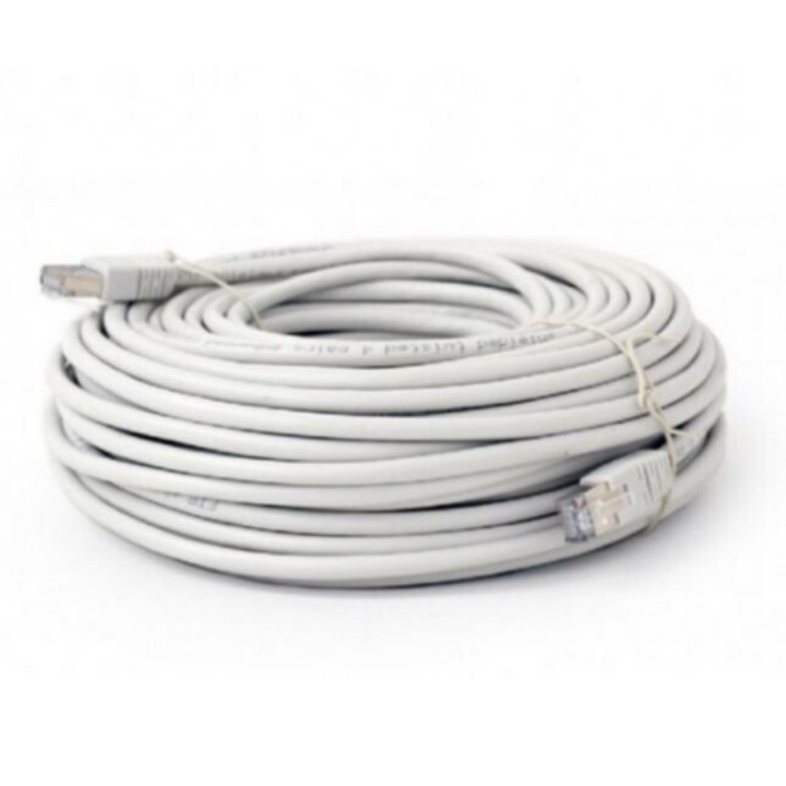Patch kábel távtartó SPPC-SFTP-CAT6-30M, S/FTP, Cat6, 30m, fehér