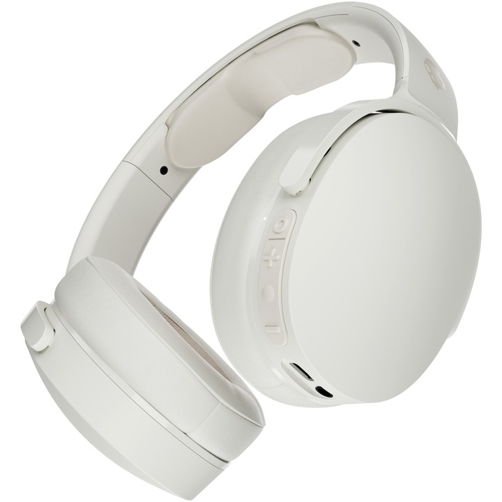 Слушалки Skullcandy Hesh Evo Over-Ear, безжични, Bluetooth, автономност 36 часа, Bone Orange Glow