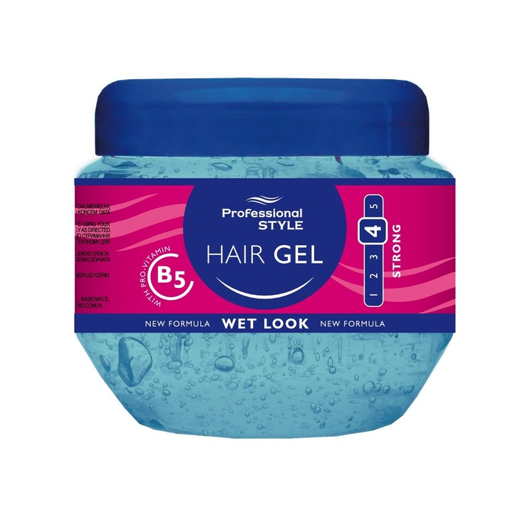 Gel de par Dramers, Professional Style Wet Look, 225 ml