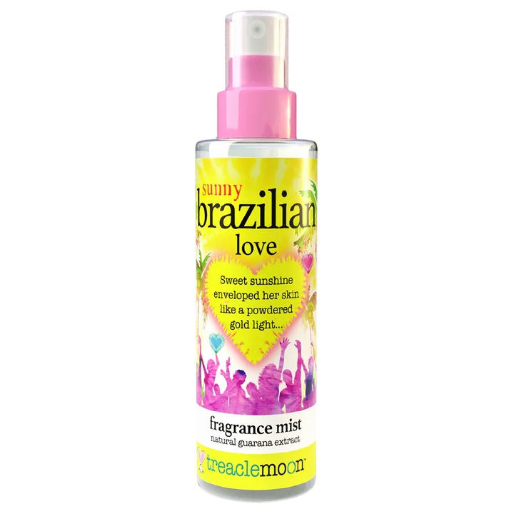 Treaclemoon illatosított testpermet, Sunny Brazilian Love, 150 ml