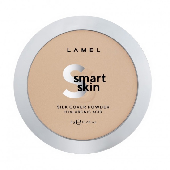 Pudra compacta Lamel Smart Skin, 402, matifianta, 10g