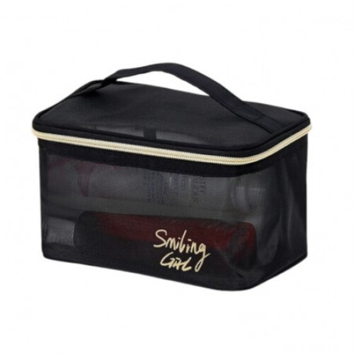 Organizator pentru cosmetice, Negru