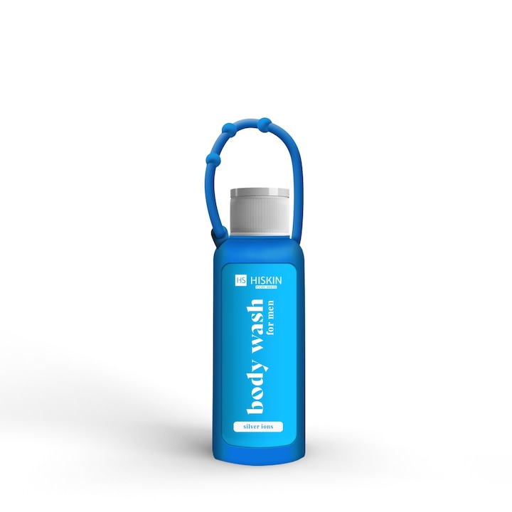 Gel de dus, Hiskin, Travel Size, pentru barbati, 90 ml