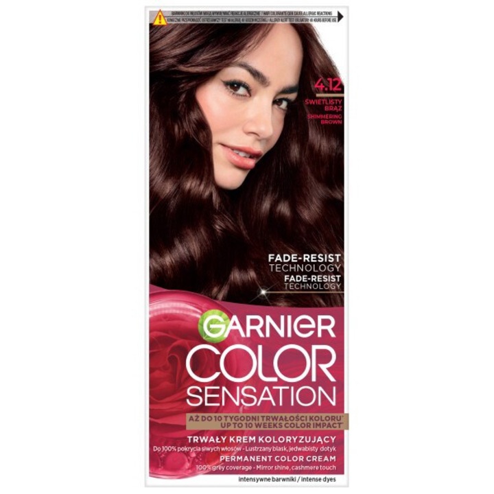GARNIER hajfesték, Color Sensation, 4.12 Luminous Brown