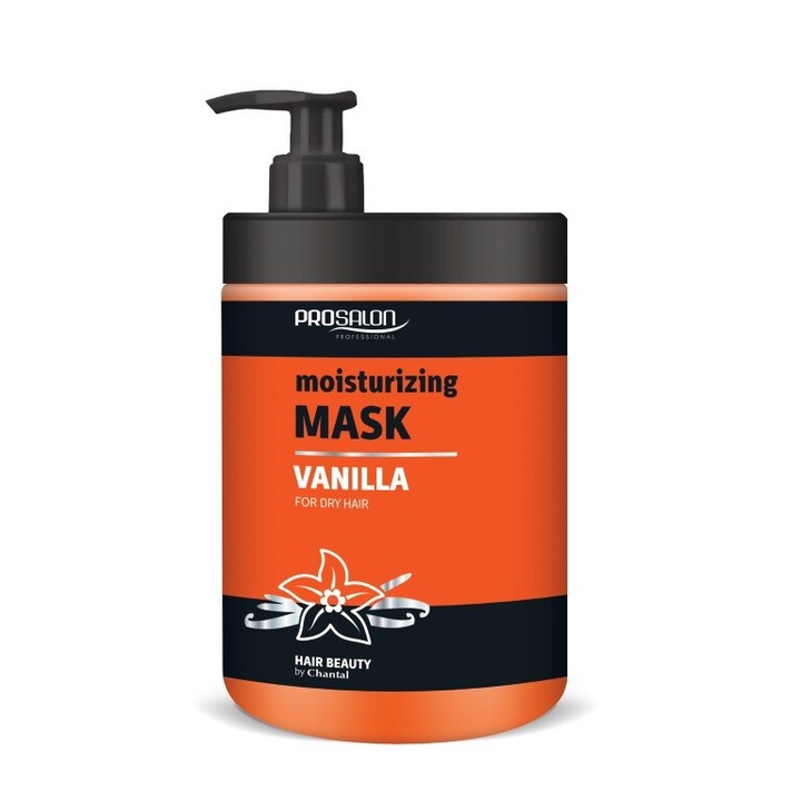 Masca hidratanta pentru par PROSALON, cu extract de vanilie, 1000 ml