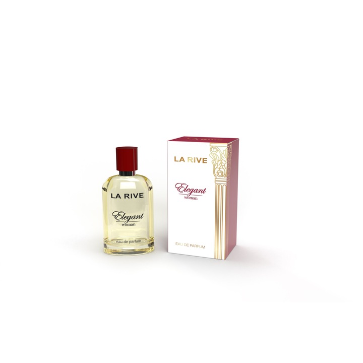 Parfum La Rive Women Elegant, 30 ml, set, sofran, iasomie, chihlimbar, lemn de cedru