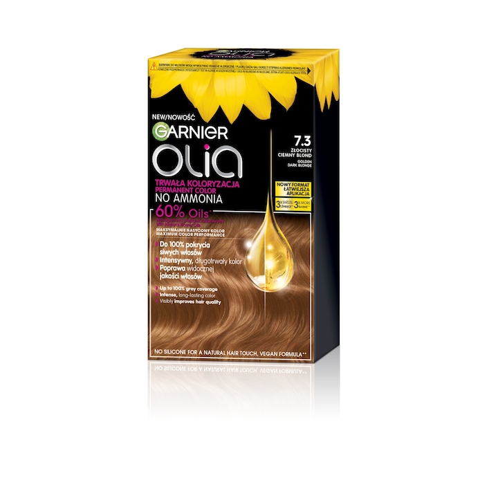 Боя за коса GARNIER, Olia, 7.3 Golden Dark Blonde