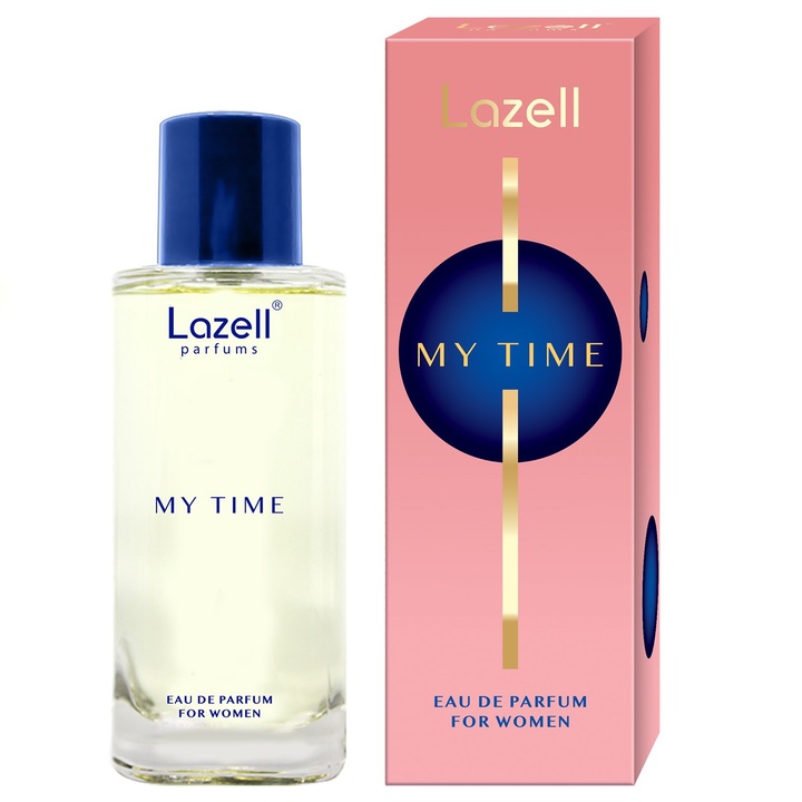 Női parfüm, Lazell, My Time, 100 ml, vanília, tubarózsa
