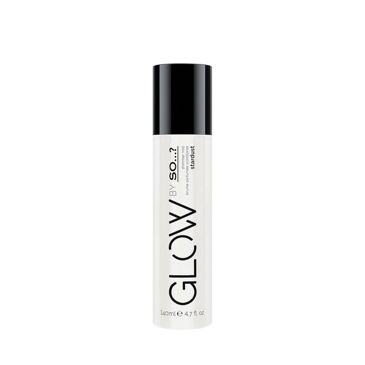 Glow by So...? Star Dust illatosított testápoló, 140ml, rózsaszín, ragyogást adó, illat