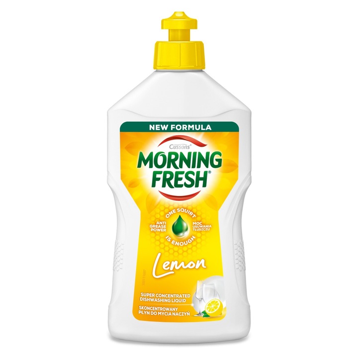 Detergent vase Sarantis Morning Fresh, concentrat, lamaie, 400 ml