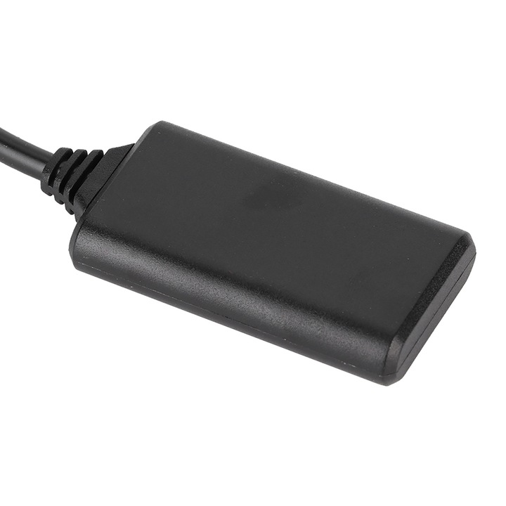 Bluetooth 5.0 audio adapter, longziming, AUX kábel, 5-12V, fekete, AMI MMI MDI kompatibilis