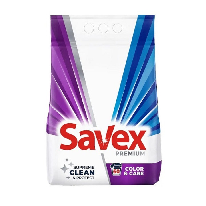 Detergent rufe Savex 6kg, pentru haine colorate, 60 spalari